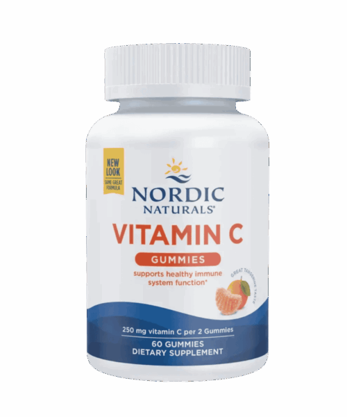 Nordic Naturals Vitamin C Gummies Supplement Bottle
